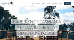 Desktop Screenshot of bluelakelodge.com.au